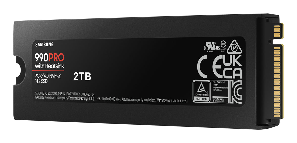 Disco SSD Samsung 990 PRO HeatSink 2TB PCIe 4.0 NVMe M.2 - imagem 7