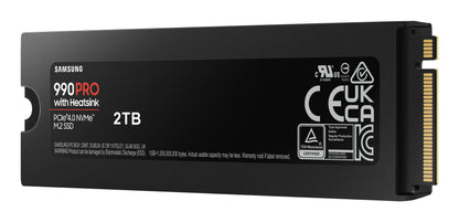Disco SSD Samsung 990 PRO HeatSink 2TB PCIe 4.0 NVMe M.2 - imagem 7