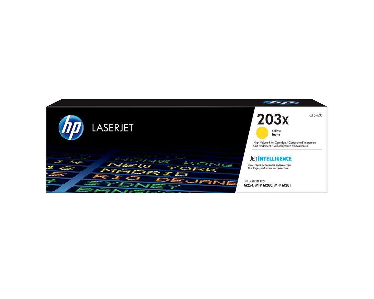 HP toner 203X XL Amarelo