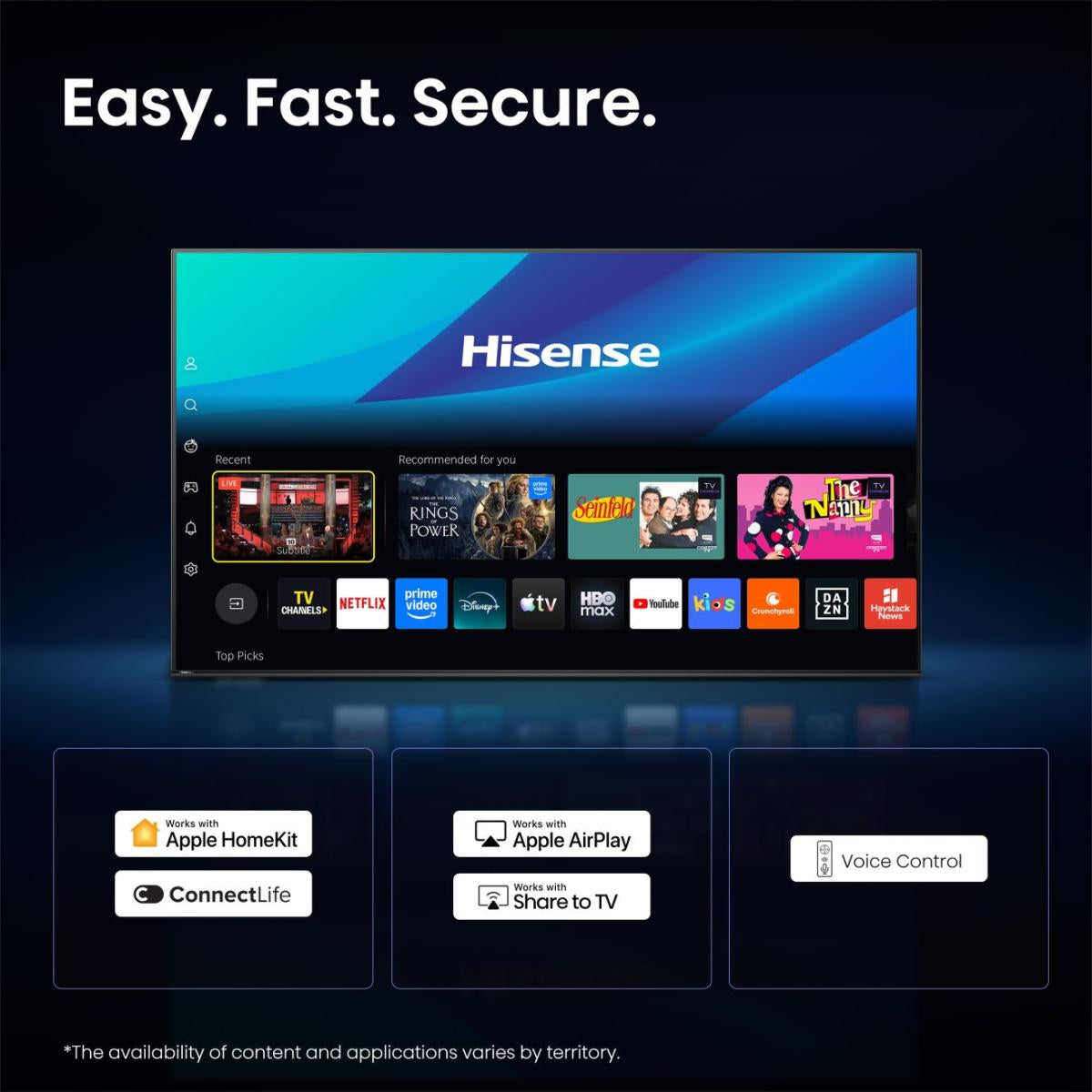Televisão Hisense 43E7S - Hisense