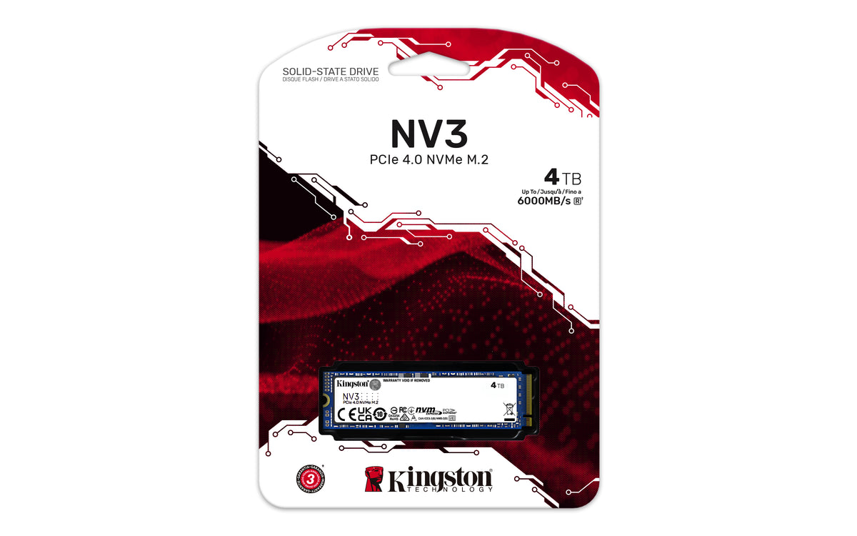 Disco SSD Kingston M.2 NV3 M.2 2280 4TB / SNV3S/4000G - imagem 17