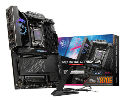Placa-mãe MSI MPG X870E Carbon WiFi / 7E49-001R preto - imagem 4