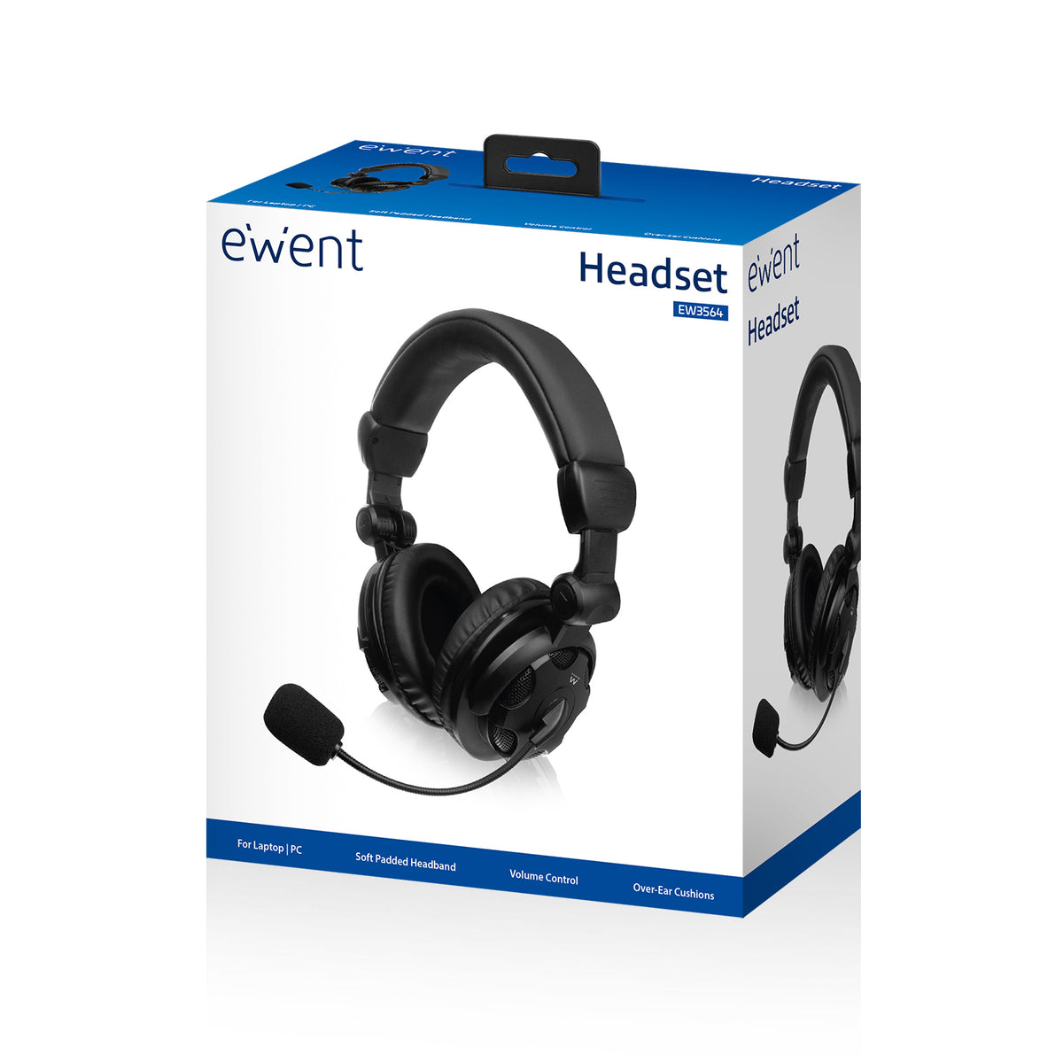 Auscultadores Ewent auricular EW3564 control volumen - imagem 9