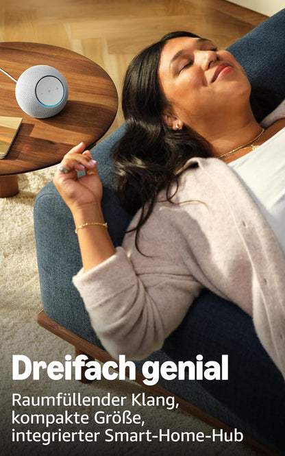 Coluna Amazon Smart home control Echo Dot Max / B0DKLFHZDH preto - imagem 3