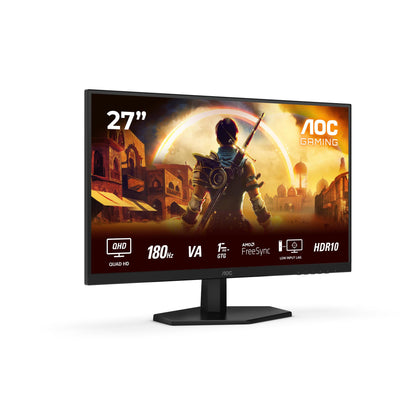 Monitor AOC Q27G42XNE / Q27G42XNE preto, vermelho - imagem 3