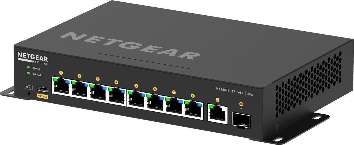 Switch de Rede Netgear GSM4210 / GSM4210PD-100EUS preto - imagem 15