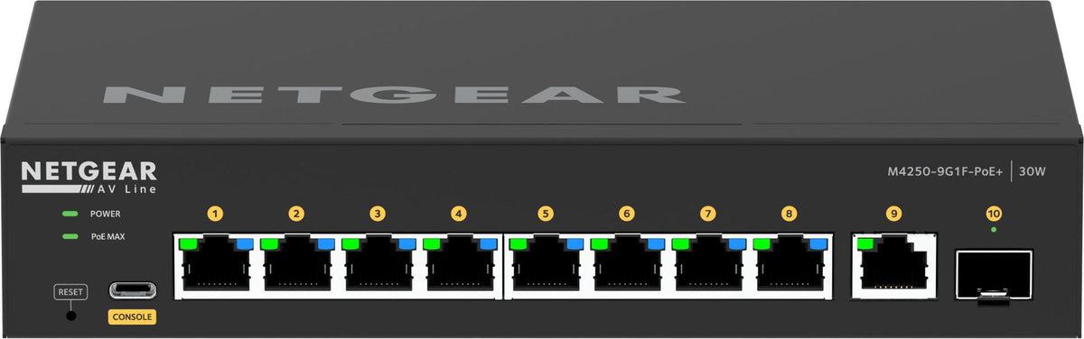 Switch de Rede Netgear GSM4210 / GSM4210PD-100EUS preto - imagem 20