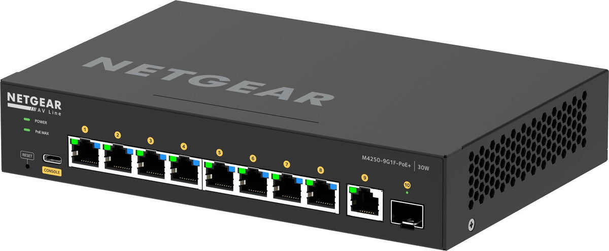 Switch de Rede Netgear GSM4210 / GSM4210PD-100EUS preto - imagem 21