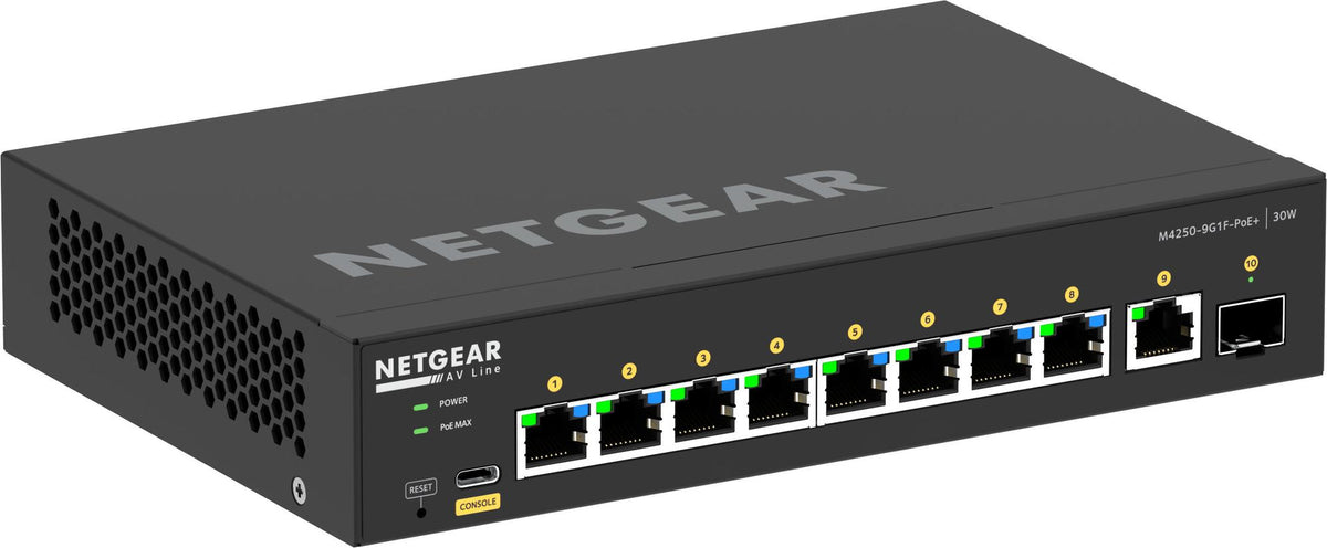 Switch de Rede Netgear GSM4210 / GSM4210PD-100EUS preto - imagem 22