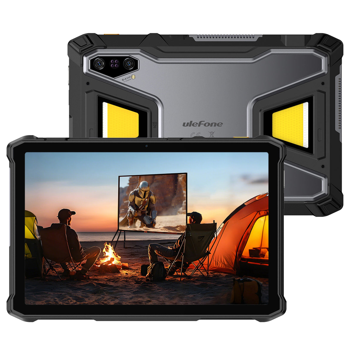 Ulefone Armor Pad 5 Ultra com Projector 5G 512GB 12GB preto EU