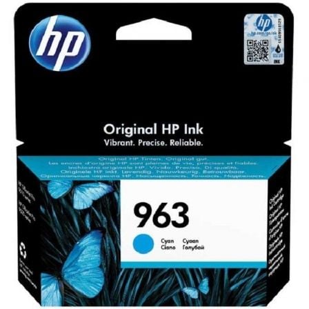 Tinteiro Original HP nº963/ Ciano