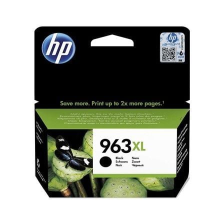 Cartucho de Tinta Original HP nº963 XL Alta Capacidade/ Preto