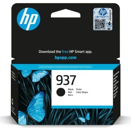 Cartucho de Tinta Original HP nº937/ Preto