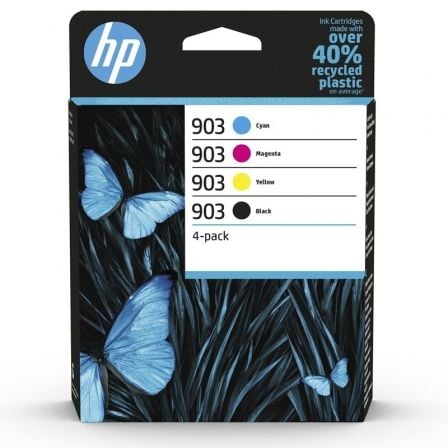 Tinteiro Original HP nº903 Multipack/ Preto/ Magenta/ Ciano/ Amarelo