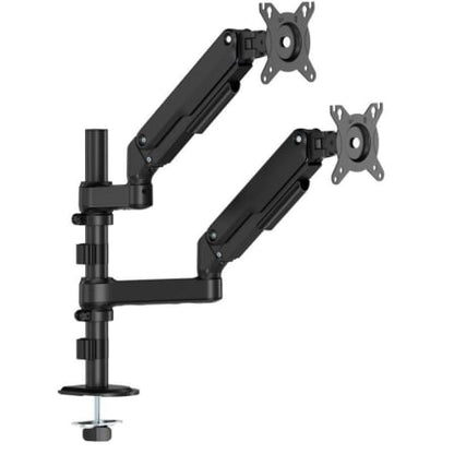 Soporte de Mesa com Contrapeso para 2 Monitores Aisens DT32TSR-453/ Giratorio/ Inclinable/ Até 9kg