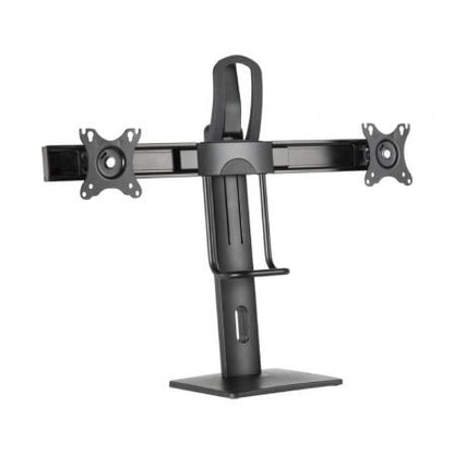 Soporte de Sobremesa com Contrapeso para 2 Monitores Aisens DT27TSR-065/ Giratorio/ Inclinable/ Até 6kg