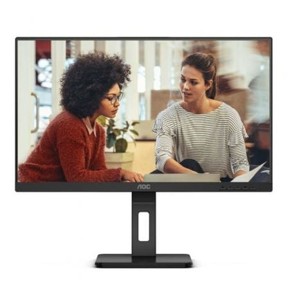 Monitor AOC 24E3QAF 23,8"/ Full HD/ Multimédia/ Ajustável em altura/ Preto