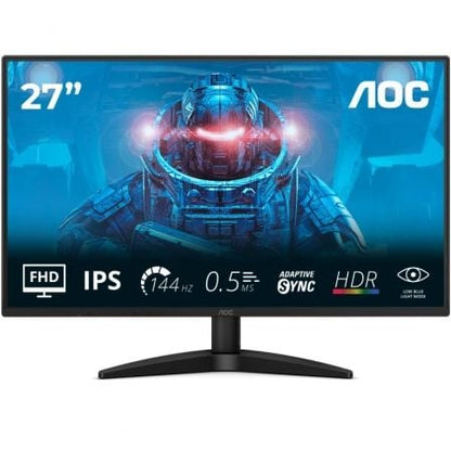 Monitor Gaming AOC 27B36X 27"/ Full HD/ 0,5ms/ 180Hz/ IPS/ Preto