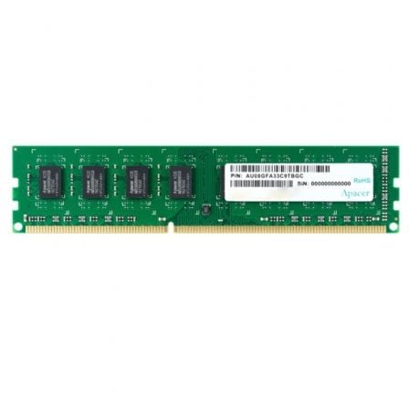 Memória RAM Apacer DL.08G2K.KAM 8GB/ DDR3/ 1600MHz/ 1.5V/ CL11/ DIMM