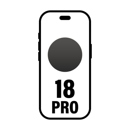 Smartphone Apple iPhone 18 Pro 2TB/ 6.3"/ 5G/ preto