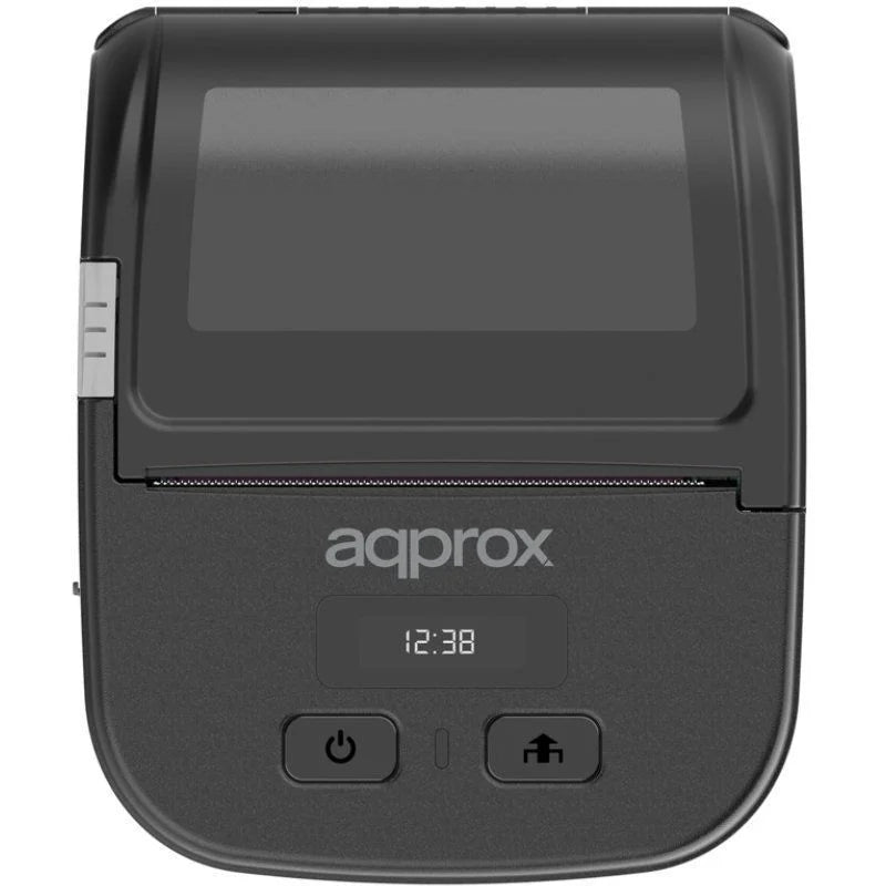 Impressora de Tickets Approx appPOS80PORTABLEWIFI – Térmica – Papel 80mm – USB, Bluetooth, Wi‑Fi – Preta