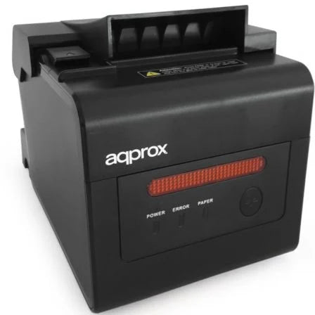 Impressora de Tickets Approx appPOS80ALARM – Térmica – Papel 58/80mm – USB, RS232, LAN, RJ11 – Preta