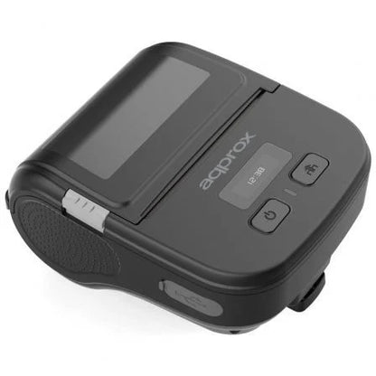 Impressora de Tickets Approx appPOS80PORTABLE – Térmica – Papel 80mm – USB, Bluetooth – Preta