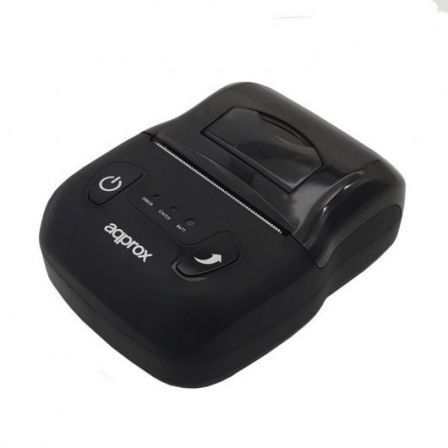 Impressora de Tickets Approx appPOS58PORTABLE+ – Térmica – Papel 58mm – USB, Bluetooth – Preta