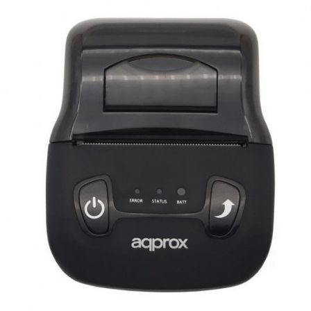 Impressora de Tickets Approx appPOS58PORTABLE+ – Térmica – Papel 58mm – USB, Bluetooth – Preta