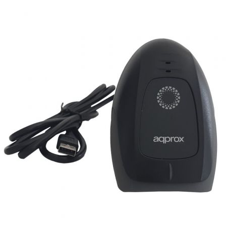 Leitor de Código de Barras 1D Approx appLS11AS – USB – Inclui Suporte