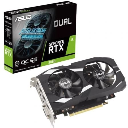 Placa Gráfica Asus Dual GeForce RTX 3050 OC Edition/ 6GB GDDR6