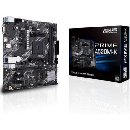 Motherboard Asus Prime A520M-K Socket AM4/ DDR4/ PCIe 3.0/ Micro ATX