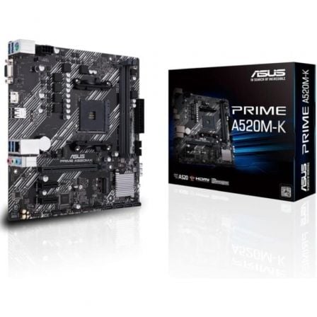 Motherboard Asus Prime A520M-K Socket AM4/ DDR4/ PCIe 3.0/ Micro ATX