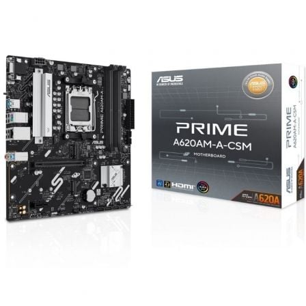 Motherboard Asus A620AM-A-CSM Socket AM5/ DDR5/ PCIe 4.0/ Micro ATX