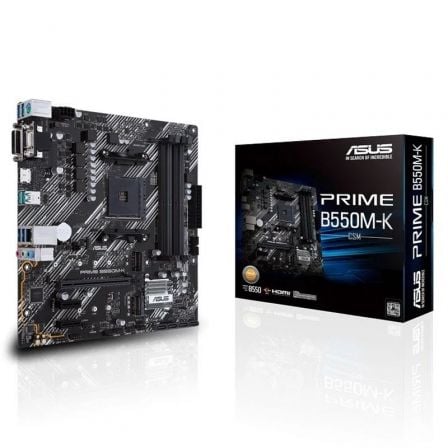 Motherboard Asus Prime B550M-K Socket AM4/ DDR4/ PCIe 4.0/ Micro ATX