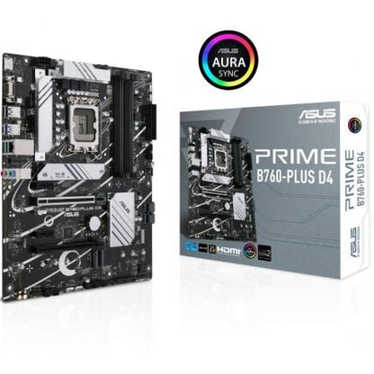 Motherboard Asus Prime B760-PLUS D4 Socket 1700/ DDR4/ PCIe 5.0