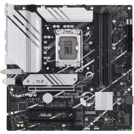 Motherboard Asus Prime B760M-A WIFI D4 Socket 1700/ DDR4/ PCIe 4.0/ Micro ATX