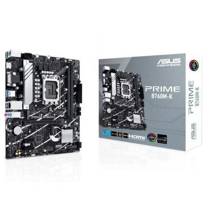 Motherboard Asus Prime B760M-K Socket 1700/ DDR5/ PCIe 4.0/ Micro ATX