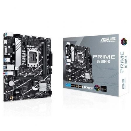 Motherboard Asus Prime B760M-K Socket 1700/ DDR5/ PCIe 4.0/ Micro ATX