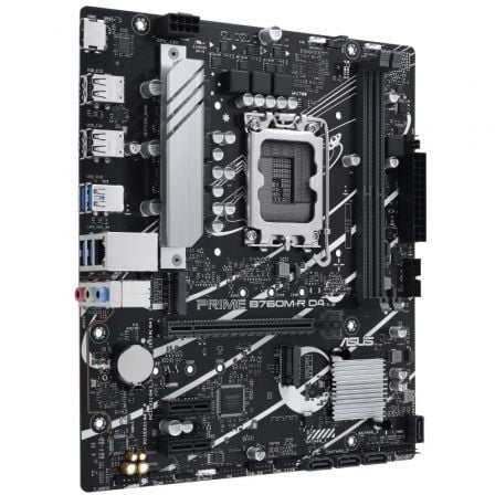 Motherboard Asus Prime B760M-R D4 Socket 1700/ DDR4/ PCIe 4.0/ Micro ATX