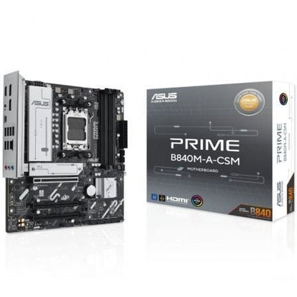 Motherboard Asus Prime B840M-A-CSM Socket AM5/ DDR5/ PCIe 4.0/ Micro ATX