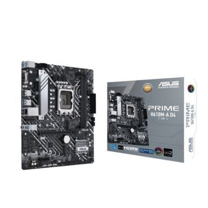 Motherboard Asus Prime H610M-A D4-CSM Socket 1700/ DDR4/ PCIe 4.0/ Micro ATX