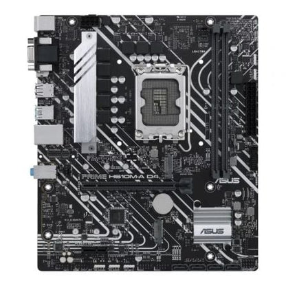 Motherboard Asus Prime H610M-A D4-CSM Socket 1700/ DDR4/ PCIe 4.0/ Micro ATX