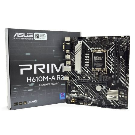 Motherboard Asus Prime H610M-A R2.0 Socket 1700/ DDR5/ PCIe 4.0/ Micro ATX