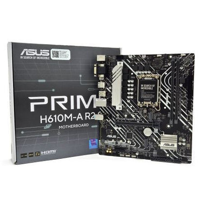 Motherboard Asus Prime H610M-A R2.0 Socket 1700/ DDR5/ PCIe 4.0/ Micro ATX