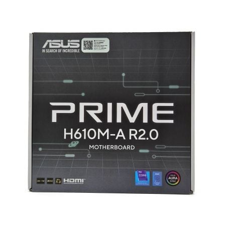 Motherboard Asus Prime H610M-A R2.0 Socket 1700/ DDR5/ PCIe 4.0/ Micro ATX