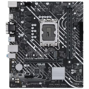 Motherboard Asus Prime H610M-D D4 Socket 1700/ DDR4/ PCIe 4.0/ Micro ATX