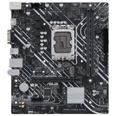 Motherboard Asus Prime H610M-K D4 Socket 1700/ DDR4/ PCIe 4.0/ Micro ATX