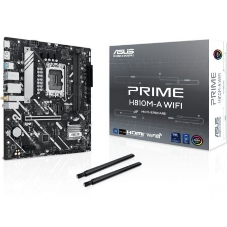Motherboard Asus Prime H810M-A WIFI Socket 1851/ DDR5/ PCIe 4.0/ Micro ATX