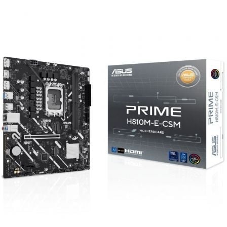 Motherboard Asus Prime H810M-E-CSM Socket 1851/ DDR5/ PCIe 4.0/ Micro ATX